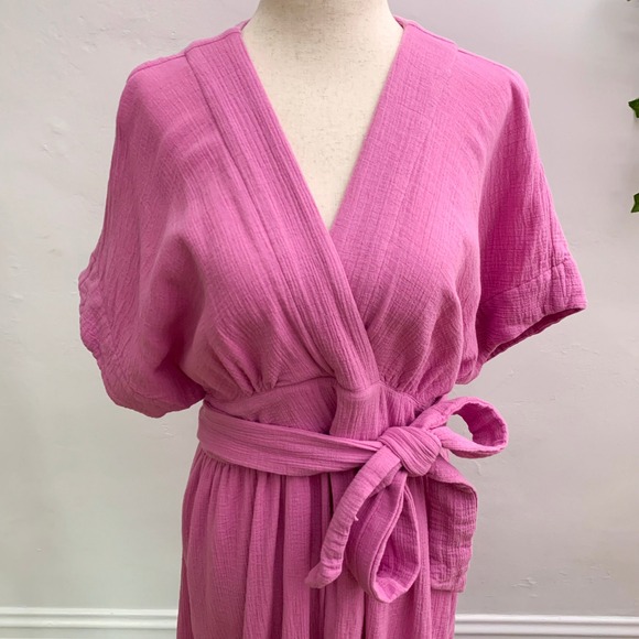 Hatch Maternity Pink Carolina Dress Size 4 - Picture 5 of 11